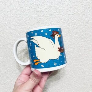 Vintage Taylor & Ng San Francisco “Gracey Goose” Mug 1981 floral Cottagecore